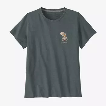 Женская футболка Responsibili 50 лет Patagonia, зеленый