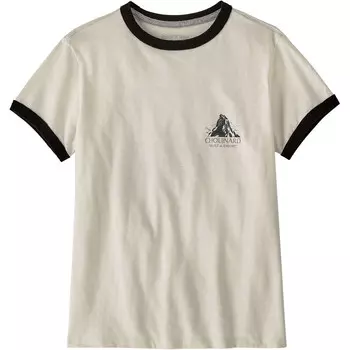 Женская футболка Ringer Chouinard Crest Patagonia, белый