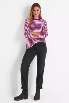 Женская футболка с длинным рукавом цвета фуксии от jerry Tog 24, фиолетовый