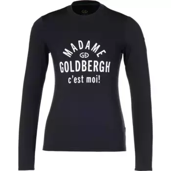 Женская футболка с длинным рукавом Madame Goldbergh, черный