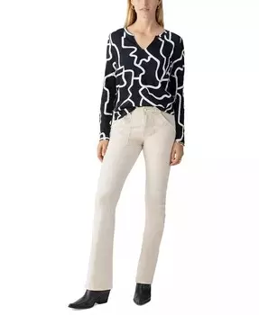 Женская футболка с длинным рукавом с принтом Sanctuary, мультиколор