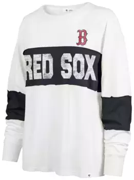 Женская футболка с длинными рукавами '47 Boston Red Sox Taylor