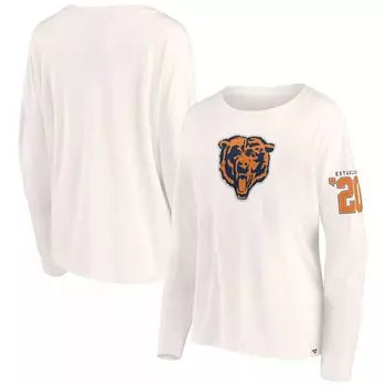 Женская футболка с длинными рукавами и логотипом Fanatics Chicago Bears Game Date Fanatics