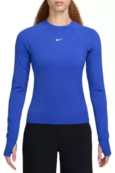 Женская футболка с длинными рукавами Nike Pro Dri-FIT, цвет Hyper Royal