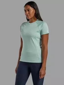 Женская футболка с дротиком Montane, цвет Sea Mist