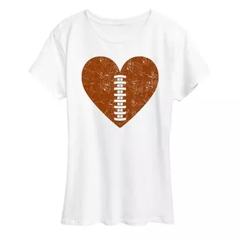 Женская футболка с футбольным рисунком Heart Licensed Character, белый