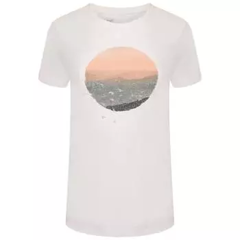 Женская футболка с изображением горы душевного спокойствия Dare 2B, белый
