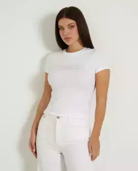 Женская футболка с коротким рукавом Guess, белый