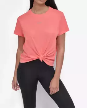 Женская футболка с коротким рукавом и круглым вырезом Dkny Jeans, коралловый