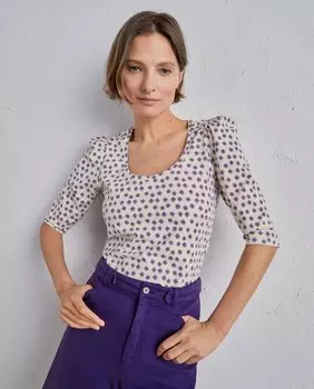 Женская футболка с коротким рукавом Lloyd's, фиолетовый