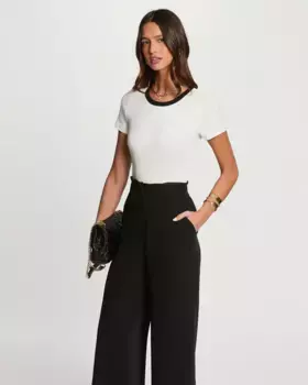 Женская футболка с коротким рукавом Morgan, белый