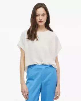 Женская футболка с коротким рукавом Vila, белый