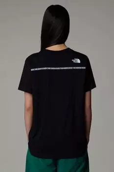 Женская футболка с коротким рукавом zumu The North Face, черный