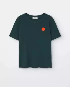 Женская футболка с короткими рукавами и круглым вырезом Loreak Mendian, зеленый