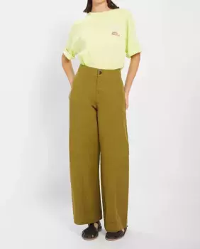 Женская футболка с короткими рукавами и круглым вырезом Loreak Mendian, цвет Lima