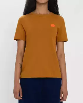 Женская футболка с короткими рукавами и круглым вырезом Loreak Mendian, коричневый