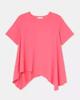 Женская футболка с короткими рукавами и круглым вырезом Couchel, коралловый