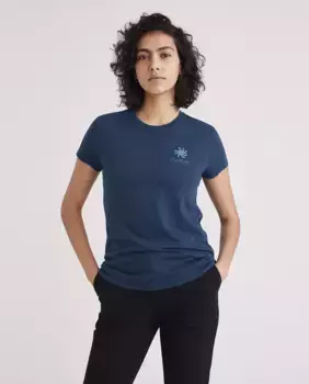 Женская футболка с короткими рукавами и круглым вырезом Dockers, светло-зеленый