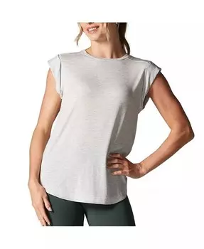 Женская футболка с короткими рукавами и облегающим кроем Tavi, серый