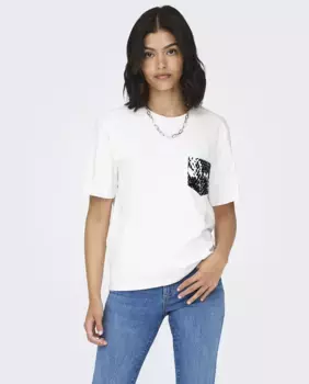 Женская футболка с короткими рукавами jdy, цвет Crudo