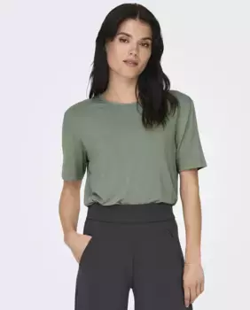 Женская футболка с короткими рукавами jdy, светло-зеленый