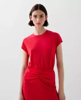 Женская футболка с короткими рукавами обычного кроя Scalpers, красный