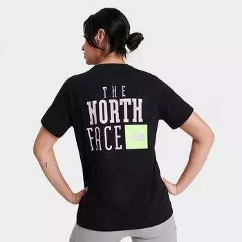 Женская футболка с короткими рукавами The North Face Proud, черный