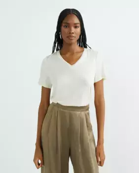 Женская футболка с короткими рукавами Vila, цвет Crudo
