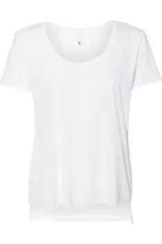 Женская футболка с круглым вырезом Next Level Festival, белый