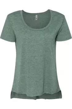 Женская футболка с круглым вырезом Next Level Festival, цвет royal pine