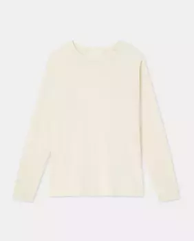 Женская футболка с круглым вырезом nfasis, цвет 120 Crudo