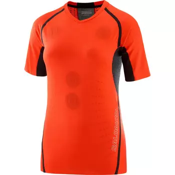 Женская футболка S-Lab Speed Salomon, красный