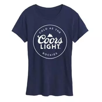 Женская футболка с логотипом Coors Licensed Character, синий