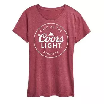 Женская футболка с логотипом Coors Licensed Character, красный