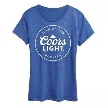 Женская футболка с логотипом Coors Licensed Character, синий