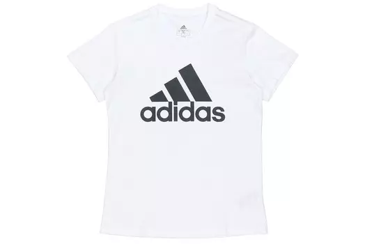 Женская футболка с логотипом Essentials белая Adidas
