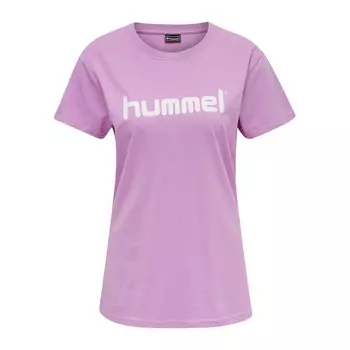 Женская футболка с логотипом Hmlgo для мультиспорта HUMMEL, цвет rosa