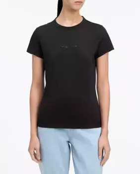 Женская футболка с логотипом Tech Calvin Klein, черный