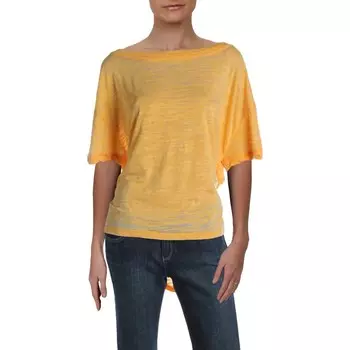 Женская футболка с открытой спиной Viola We The Free, цвет Bright Mango