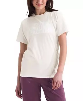 Женская футболка с полукуполом и логотипом The North Face, белый