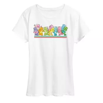Женская футболка с принтом Care Bears Licensed Character, белый