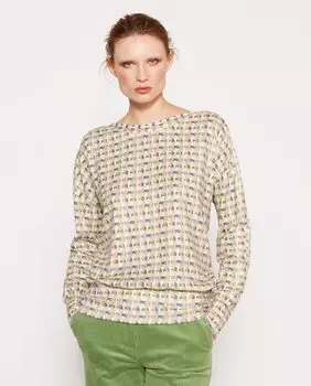 Женская футболка с принтом Escorpion, бежевый