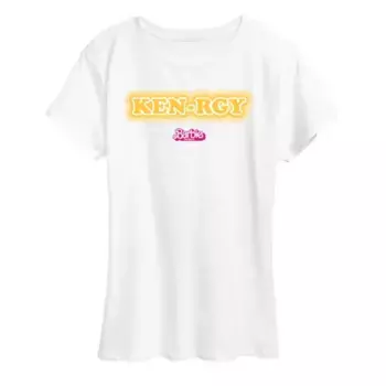 Женская футболка с принтом "Киноэнергия" The Movie Kenergy Barbie, белый