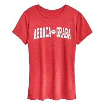 Женская футболка с рисунком Abraca Graba Licensed Character, красный