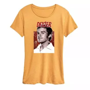 Женская футболка с рисунком Dexter Portrait Licensed Character