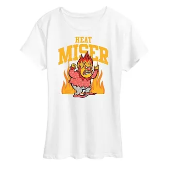 Женская футболка с рисунком «Год без Санта-Клауса» Heat Miser Licensed Character, белый