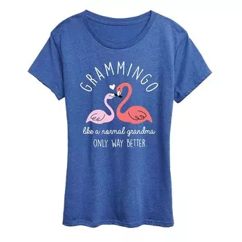 Женская футболка с рисунком Grammingo Licensed Character, цвет Heather Royal Blue