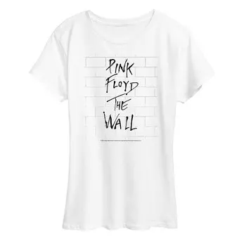 Женская футболка с рисунком Pink Floyd The Wall Licensed Character, белый