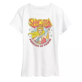 Женская футболка с рисунком She-Ra Princess Of Power Licensed Character, белый
