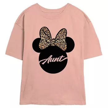 Женская футболка с рисунком скиммера Disney's Minnie Mouse Aunt, цвет Peach